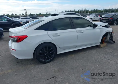 2023 Honda Civic Sport z USA, uszkodzony, nr VIN 2HGFE2F53PH566042